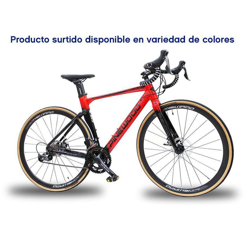 Bicicleta De Ruta Rin 27.5 Freno Hidráulico Colores Surtidos - Pine Wood