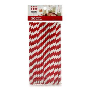 Pajillas de Papel 30 Unidades