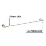 Toallero de Barra Satinado Element de 24 Plg - Foset