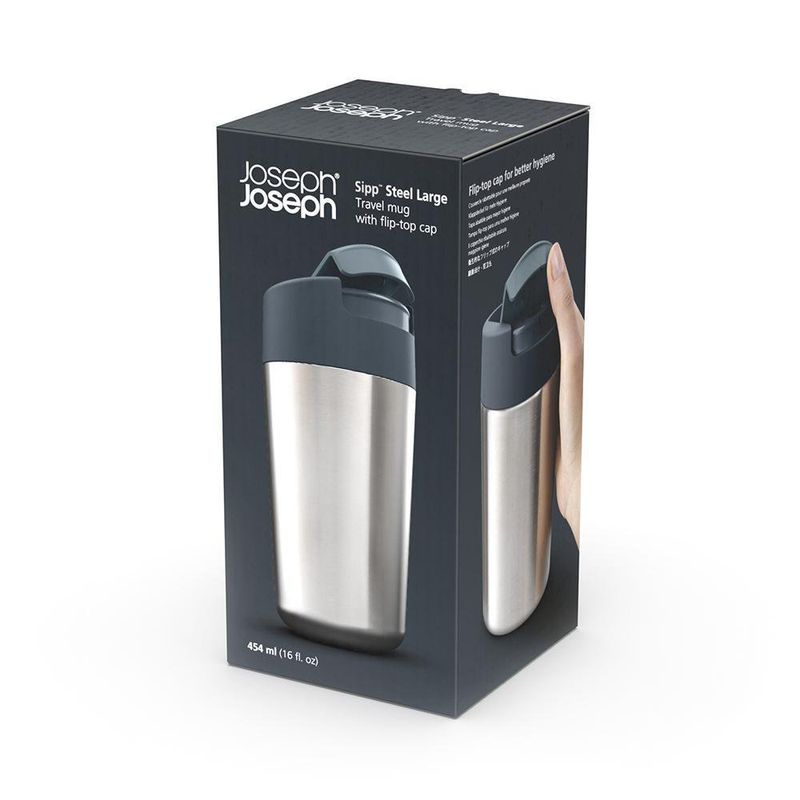 Pocillo Térmico De Acero Inoxidable 454 Ml - Joseph Joseph