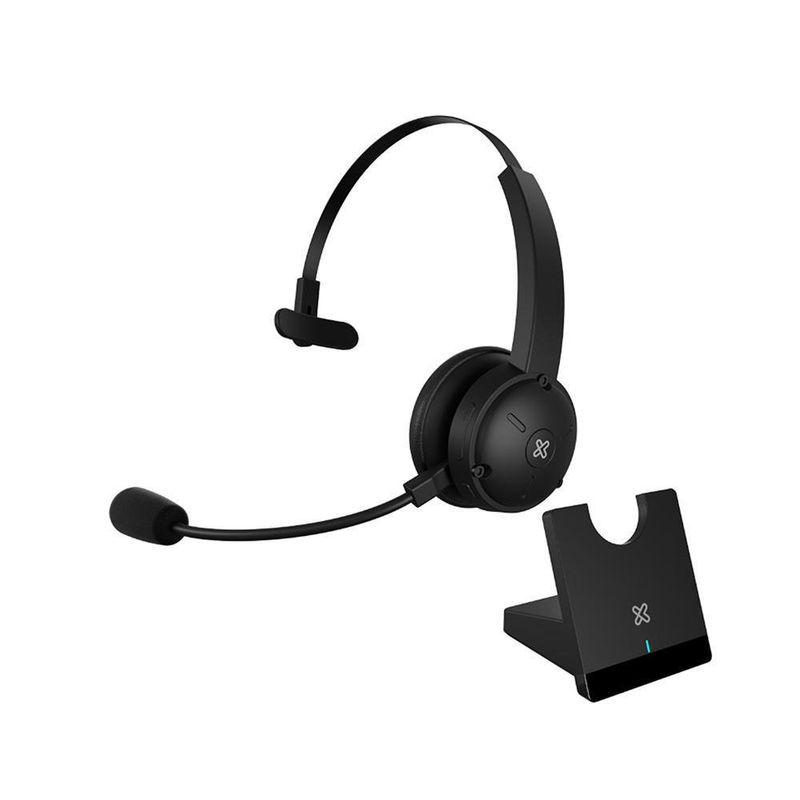 Auriculares Monoaural Inalámbrico CrystalCom Pro Negro - Klipxtreme