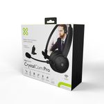 Auriculares Monoaural Inalámbrico CrystalCom Pro Negro - Klipxtreme