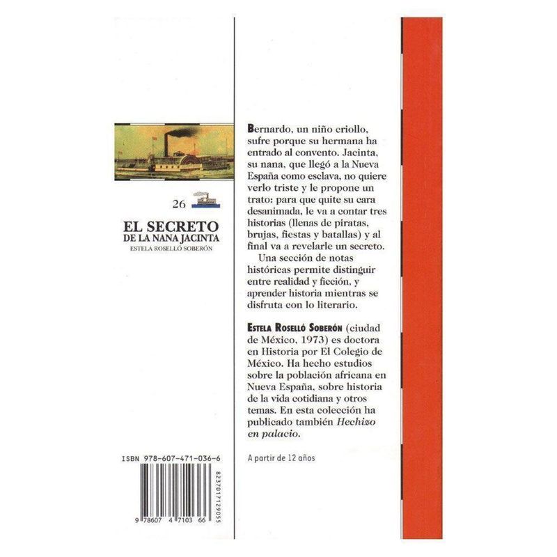 Barco De Vapor Roja - El Secreto De La Nana Jacinta