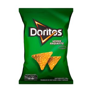 Bolsa de Doritos Verde Radiante 150 Grs