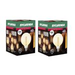 Set de 2 Bombillos Tipo Globo Led Vintage G125 4W - Sylvania