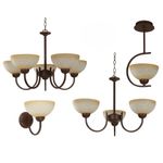 Combo De 4 Lámparas 10 Luces 60W - Z