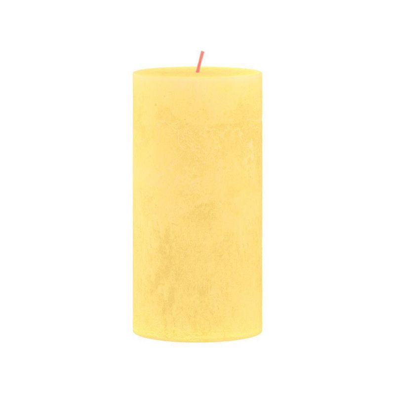 Vela Pillar Amarillo 6.8x6.8x13 Cm -  Bolsius