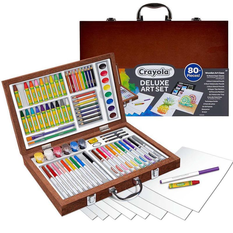 Set De Marcadores Para Artista Deluxe 80 Pzas - Crayola