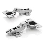 Bisagra Cazoleta 95 Metal Semicurvo