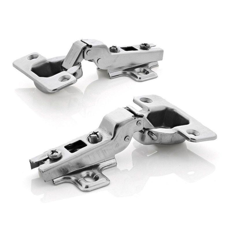 Bisagra Cazoleta 95 Metal Semicurvo