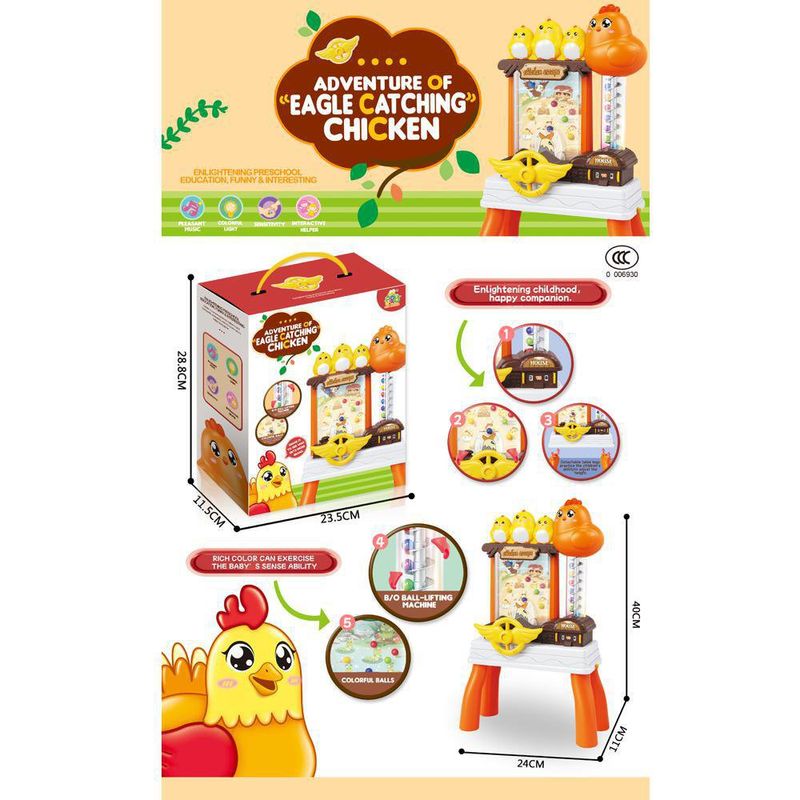 Juego De Comer Con Luz Y Música