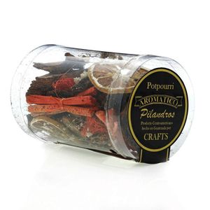 Popurrí Cítrico en Cilindro con Fragancia Refrescante