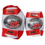 Set De Protección Para Niño Coderas Y Rodilleras Diseño Cars - Kid Zamo