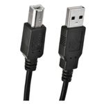 Cable de Datos para Impresora 1.8 M Negro