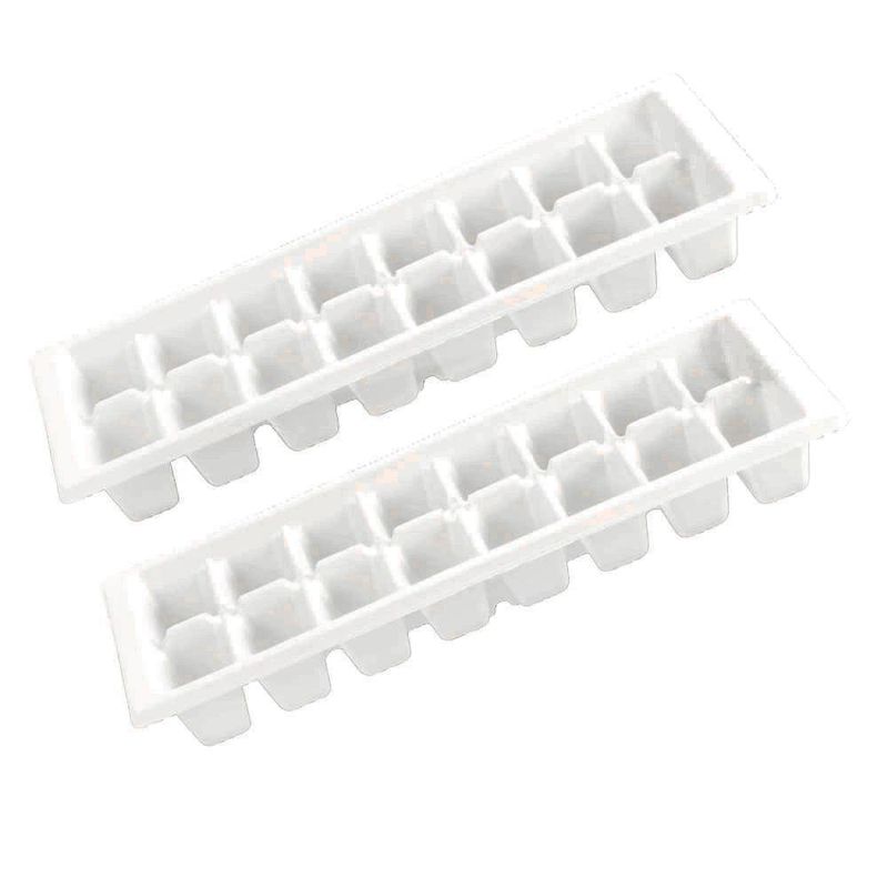 Bandeja Para Hielo Set 2 Blanca - Guateplast