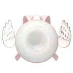 Bolsón Diseño De Dona Rosa Con Alas De Ángel - Zoy Zoii