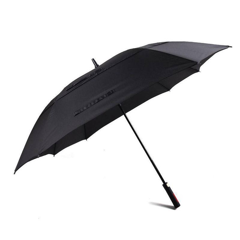 Paraguas Cuadrado Negro De 30 Plg - Zmobili