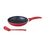 Sartén De Aluminio De 24 Cm + 1 Espátula - Nordika