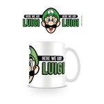 Taza de Desayuno Here We Go - Super Mario