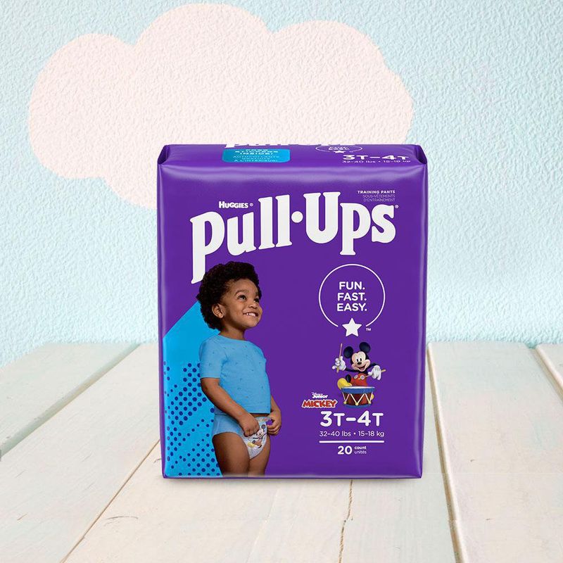 Pañal Entrenador Pullups Boy 3t 4t 80 Pzas