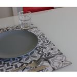 Set De 2 Individuales Antique Gris 35x48 Cm  - Livim Natural Home