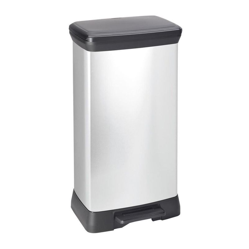 Basurero Rectangular Metálico De 50 Lts  - Keter