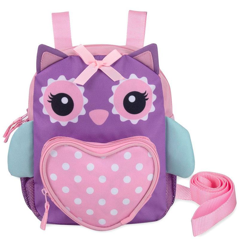 Mochila Con Arnés Diseño Búho Coqueto - Willow&wyatt