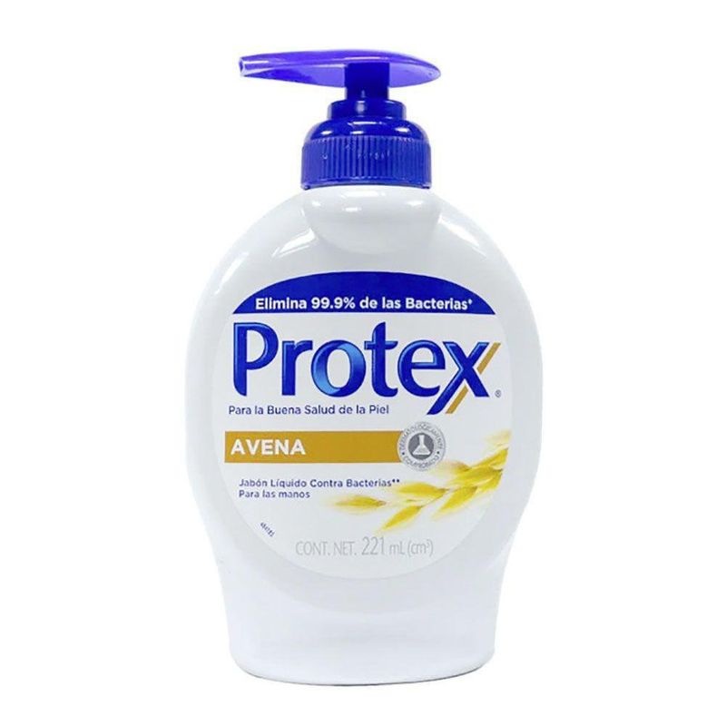 Jabón Para Manos Avena Líquido 221 Ml - Protex