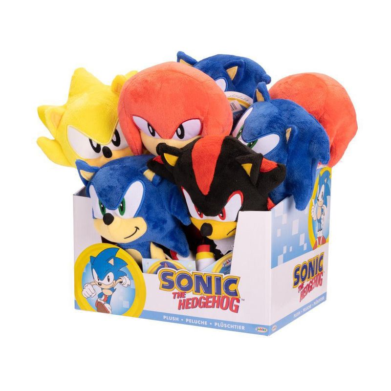 Peluche De 9 Plg Diseños Surtidos - Sonic