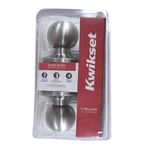 Chapa Tipo Pomo Bala Cromo Mate Para Baño - Kwikset
