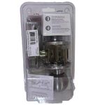 Chapa Tipo Pomo Bala Cromo Mate Para Baño - Kwikset