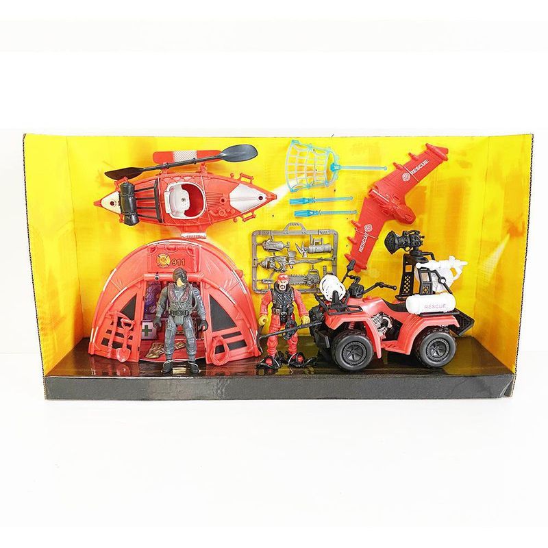 Set De Rescate Bomberos - Koala Kids