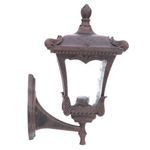 Farol Oriental Grande De Pared Para Exterior 1 Luz 60W - Z