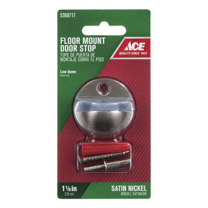Tope Para Piso Niquel Satinado - Ace