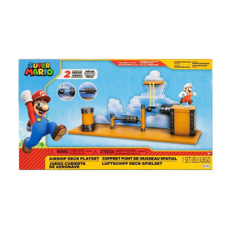 Juego Cubierta De Aeronave - Super Mario