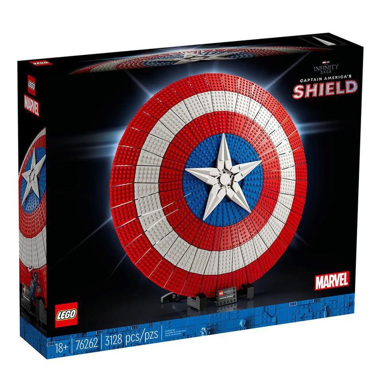 Escudo De Capitán América 3128 Pzas - Lego