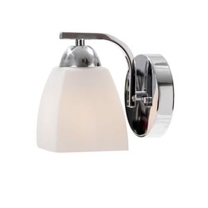 Lámpara de Pared Cromada Blanco 60W