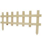 Cerca De Madera Natural De 3 Pies X 17 Plg -Fixer