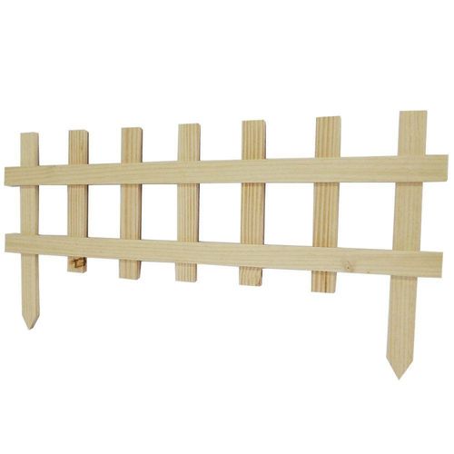 Cerca De Madera Natural De 3 Pies X 17 Plg -Fixer