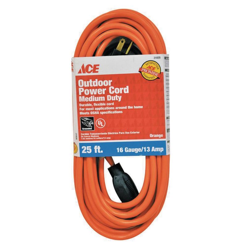 Extensión Profesional De 7.5 M Y 16 Awg - Ace