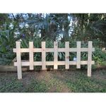 Cerca De Madera Natural De 3 Pies X 17 Plg -Fixer