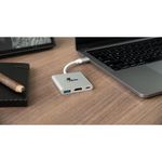 Adaptador Multipuerto Usb Tipo C 3 En 1 - Xtech