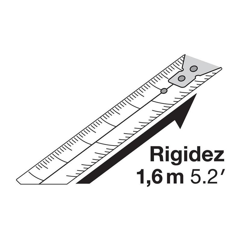 Cita Métrica De 3/8 Pulgadas X 5 M Color Amarillo - Pretul