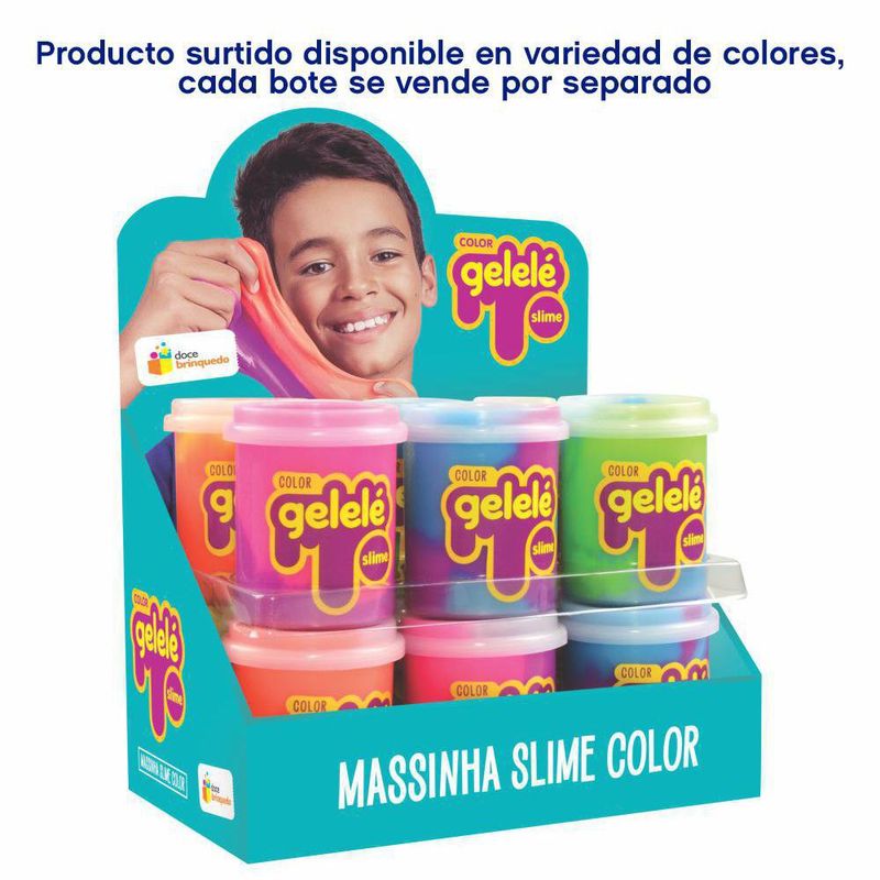 Lata De Slime 5 Oz Colores Surtidos - Doce Brinquedo