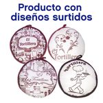 Tortillero 11 Plg Letras Corinto