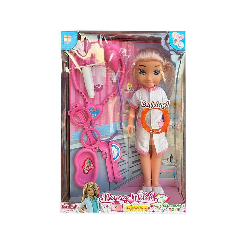 Muñeca Set De Doctor Beyaz Melek - Global Toys