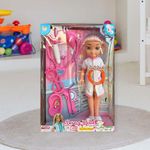 Muñeca Set De Doctor Beyaz Melek - Global Toys