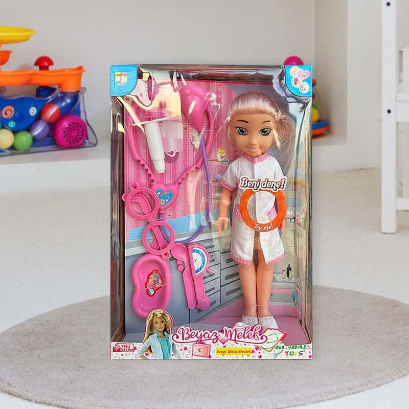 Muñeca Set De Doctor Beyaz Melek - Global Toys