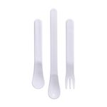 Set De 3 Pzas Cucharas Y Tenedor Para Niños - Pigeon
