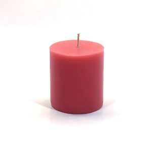 Vela Cilíndrica Coral Aroma Lavanda